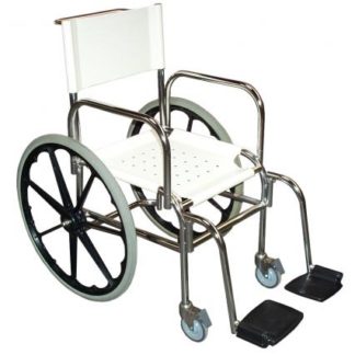 Le fauteuil roulant pour piscine est utilisable dans les bassins de rééducation.