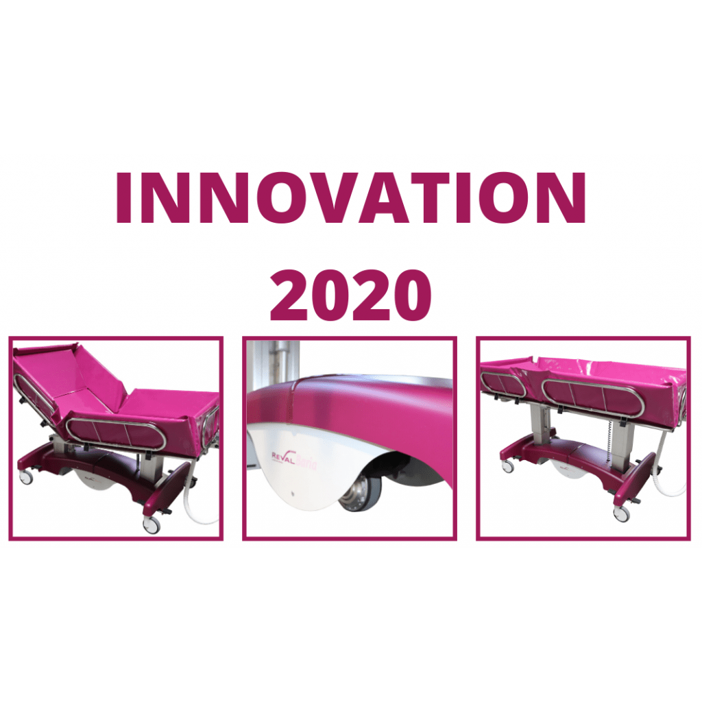 L'innovation France Reval 2020 - Le chariot douche BARIA