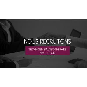 Technicien en balnéothérapie à Lyon