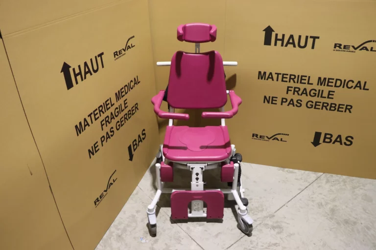 SOFLEX - fauteuil de douche hydraulique - matériel de démonstration