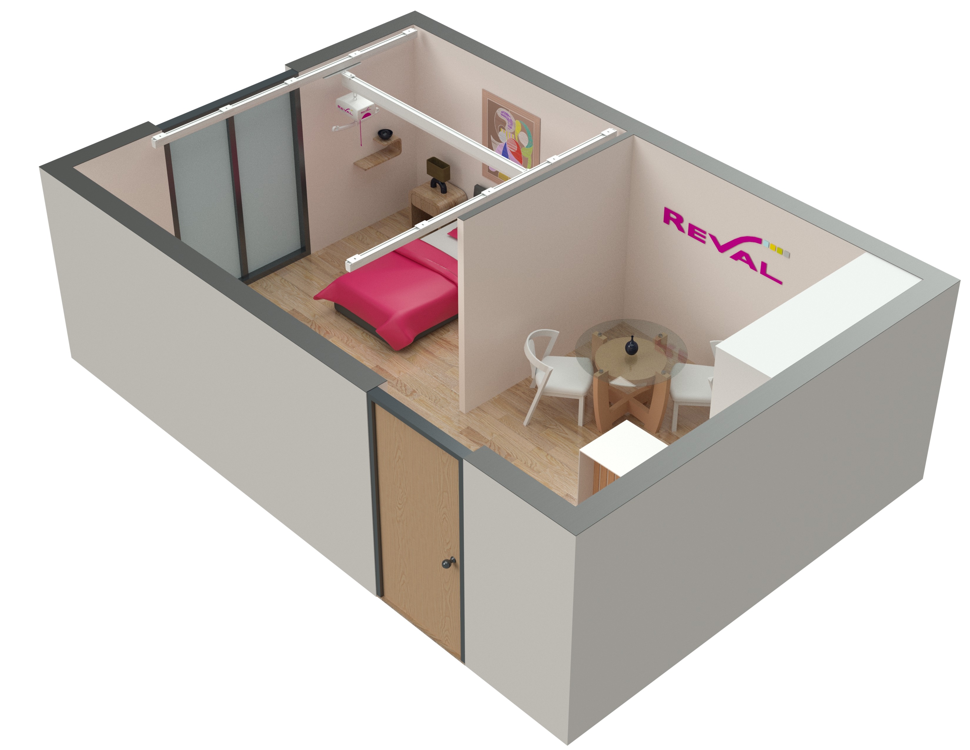 Rails en H - lève-personnes