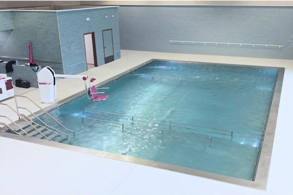 Bassin en acier inox